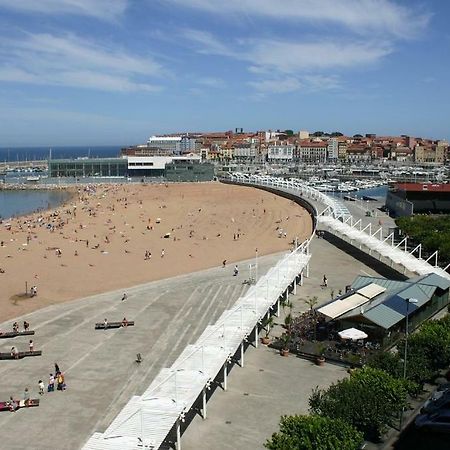 Primera Linea Playa+Parking Gratis Gijón Extérieur photo